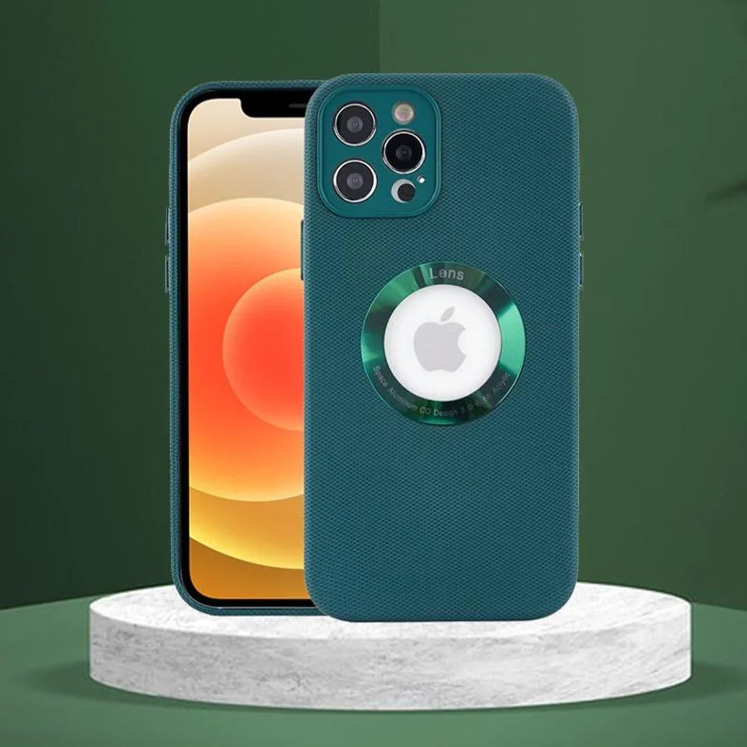 Soft Silicone Logo Cut Case - iPhone 12 Pro Max