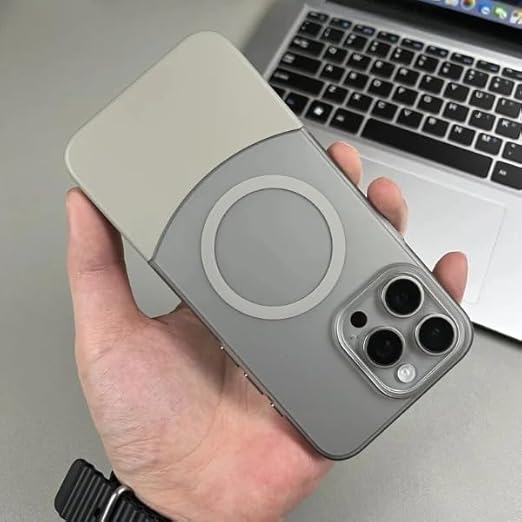 Back Cover Case for iPhone  Shockproof Protective Versatile Detachable Mag-Safe Case