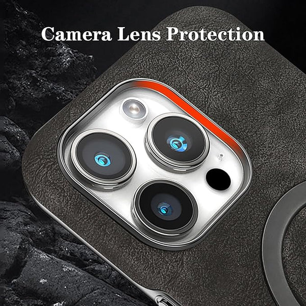 Classic Vintage Leather Magnetic Case for iPhone Series