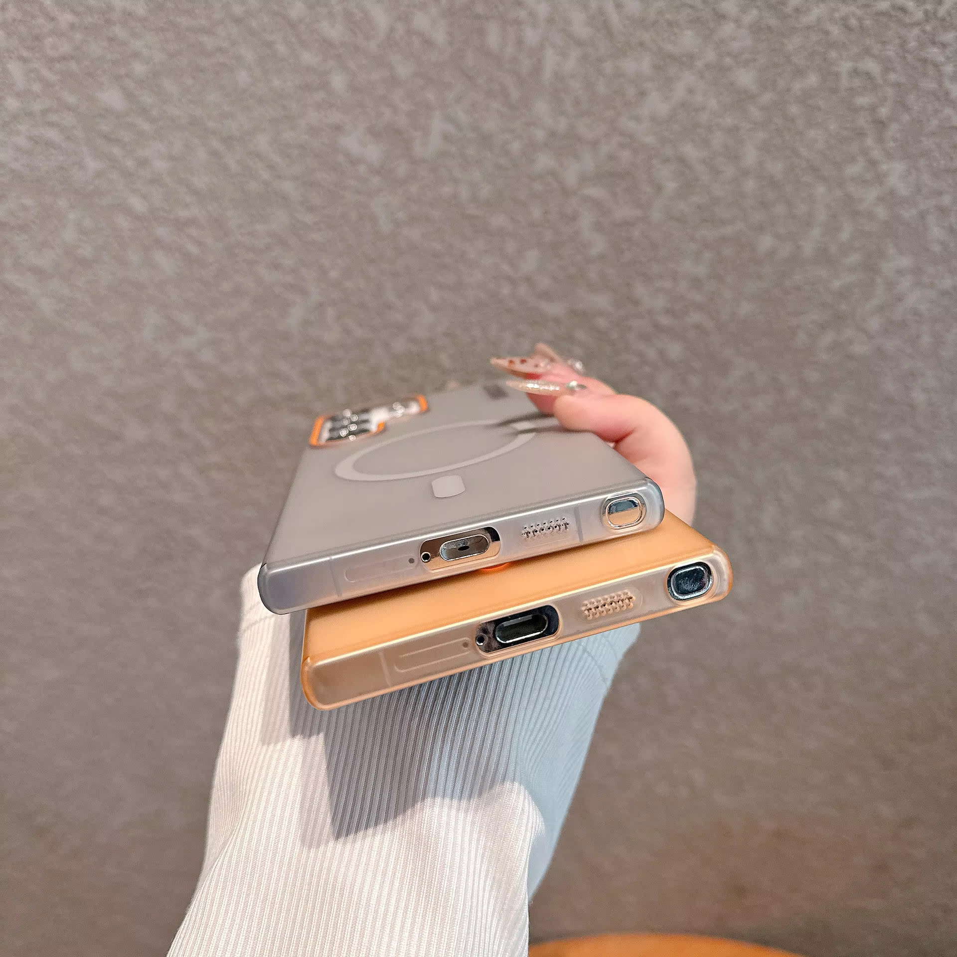 Matte Back Cover Magnetic Phone Case Cover for Samsung Series Ultra PC