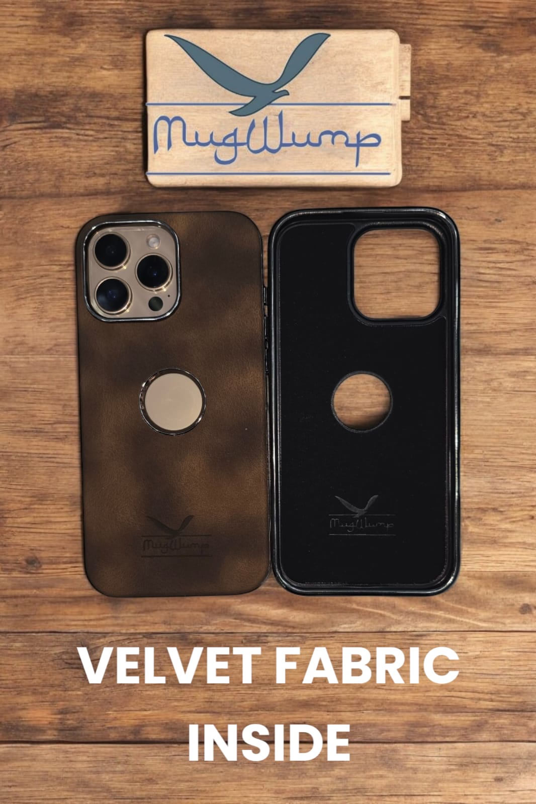 MUGWUMP SLEEK LOOK SUEDE LEATHER CASE