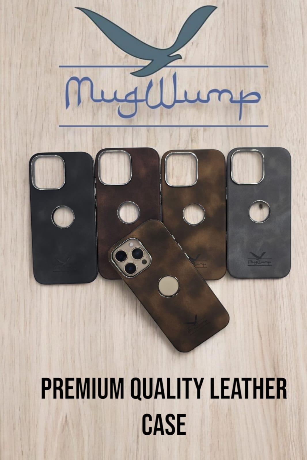 MUGWUMP SLEEK LOOK SUEDE LEATHER CASE