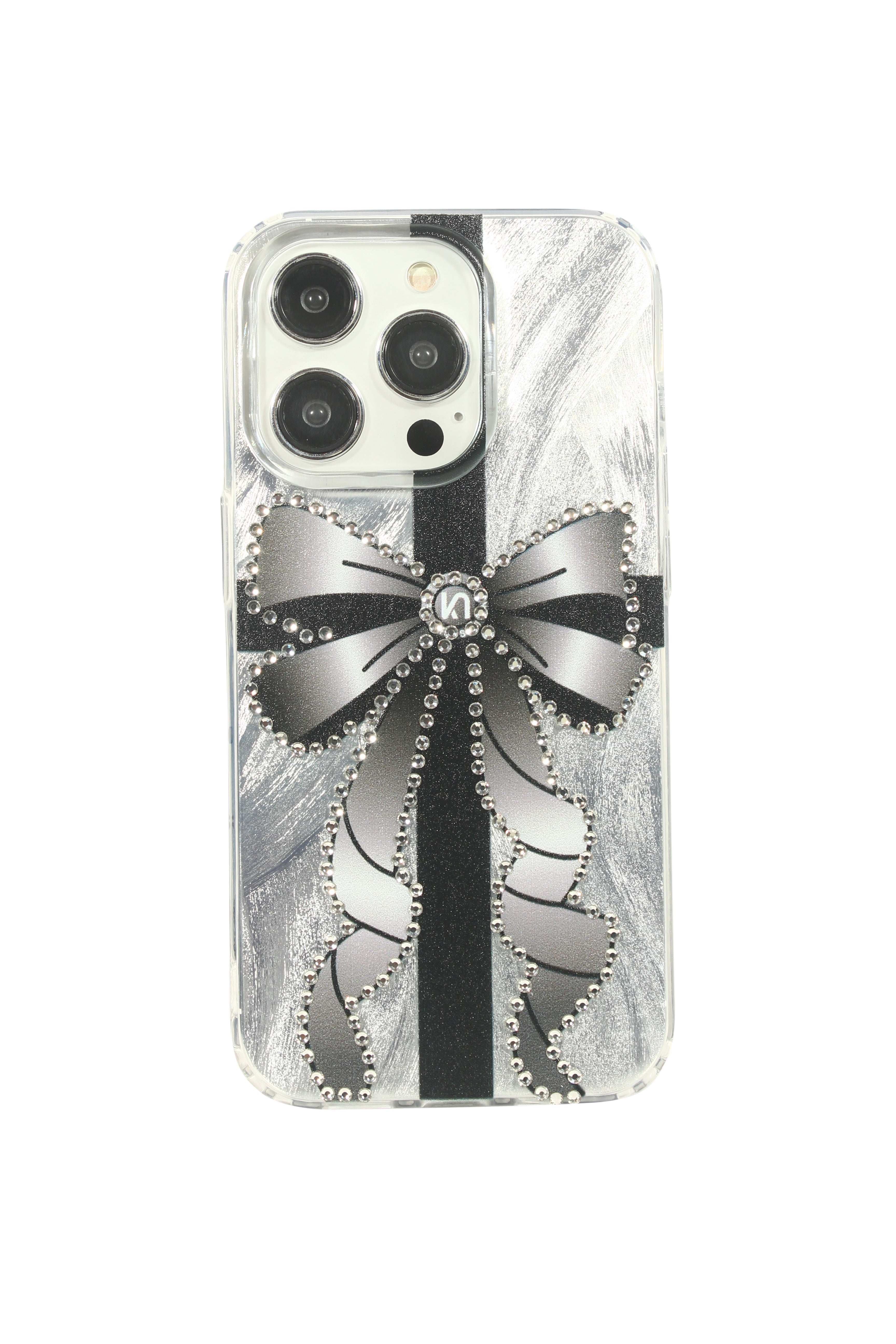 RIBBON PRINTED STONE SHIMMER CASE