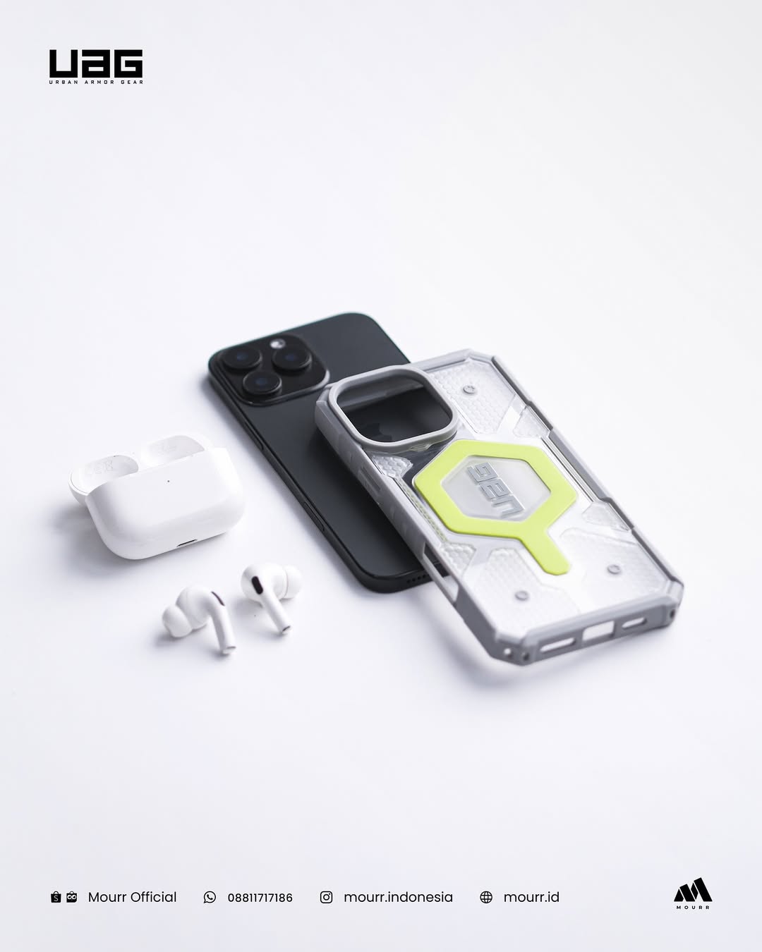 UAG Pathfinder MagSafe Case for iPhone – Rugged & Drop-Tested