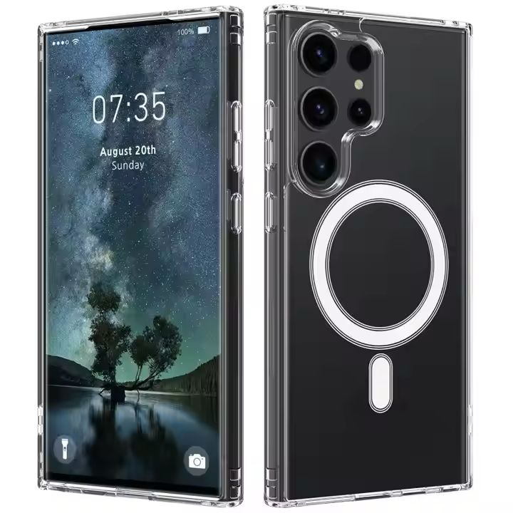 Crystal Clear Anti-Yellow Case for Samsung Galaxy Series – Shockproof & Slim Fit