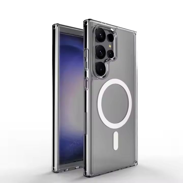 Crystal Clear Anti-Yellow Case for Samsung Galaxy Series – Shockproof & Slim Fit