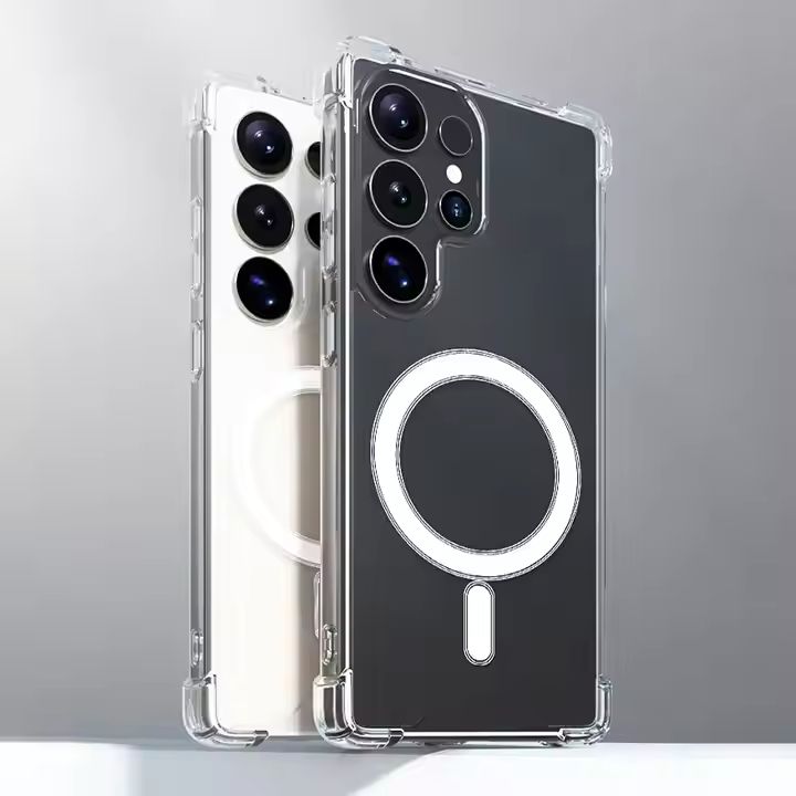 Crystal Clear Anti-Yellow Case for Samsung Galaxy Series – Shockproof & Slim Fit