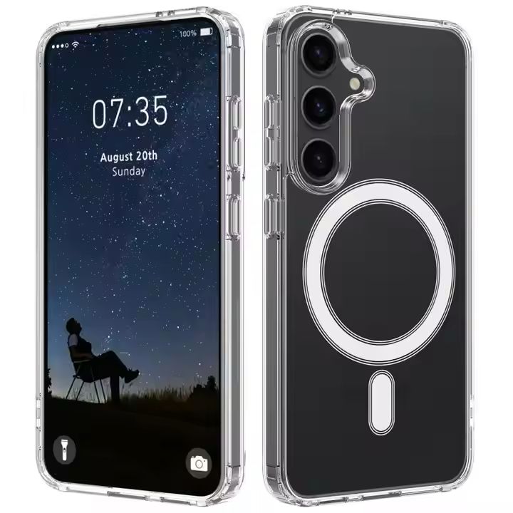 Crystal Clear Anti-Yellow Case for Samsung Galaxy Series – Shockproof & Slim Fit