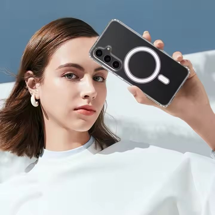 Crystal Clear Anti-Yellow Case for Samsung Galaxy Series – Shockproof & Slim Fit